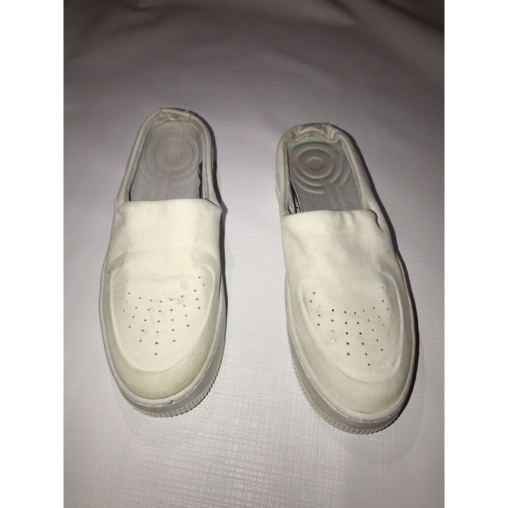Nike Air Force 1 Lover XX Clog Off White Cream Platform Mules AO1523-100 Sz 7.5